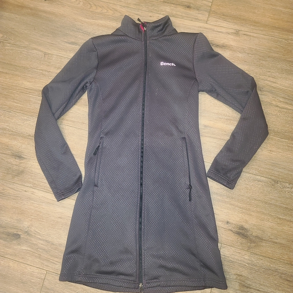 Bench Women's Gray Long Jacket